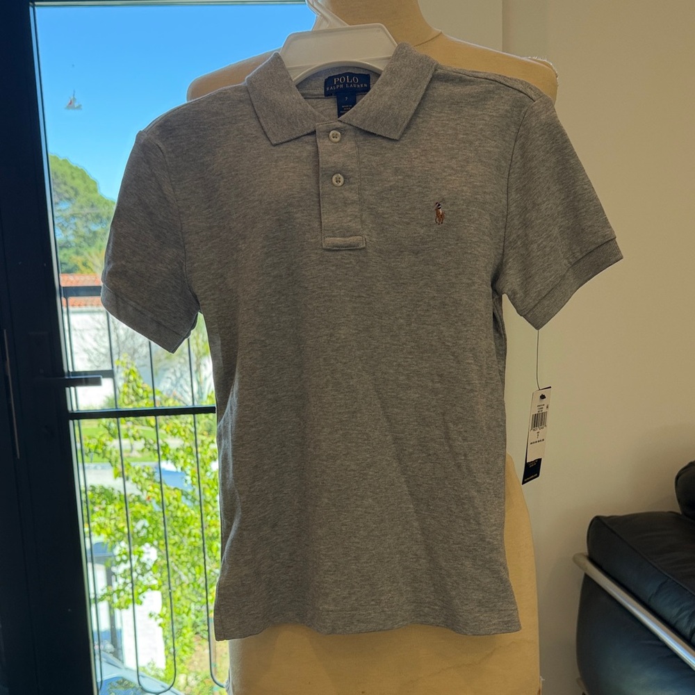 Polo by Ralph Lauren Heather Gray Polo Shirt
